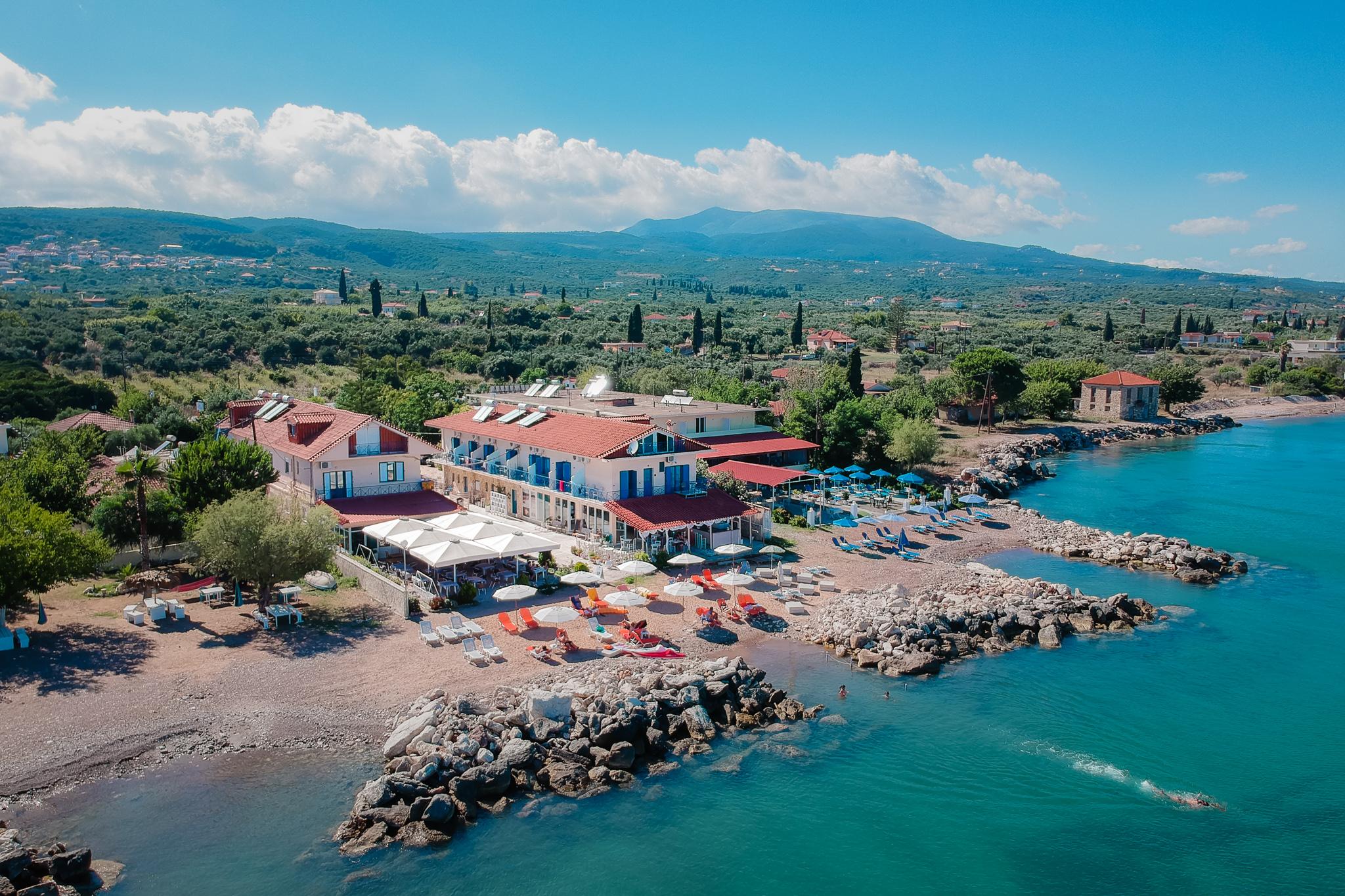 Aggelos Hotel Agios Andreas (Messenia) Exterior foto